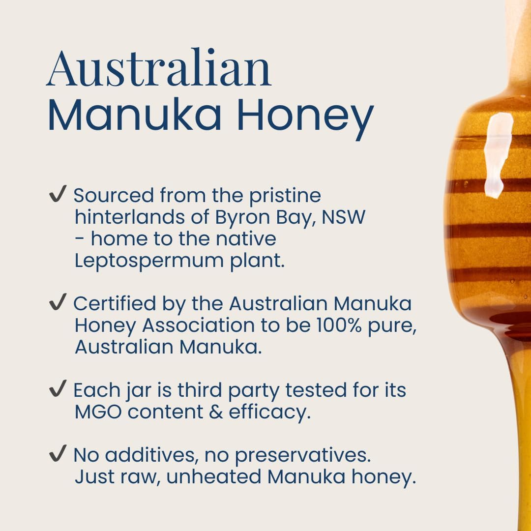 Natural Life Australian Manuka Honey MGO 550+ | 250 G image number 1