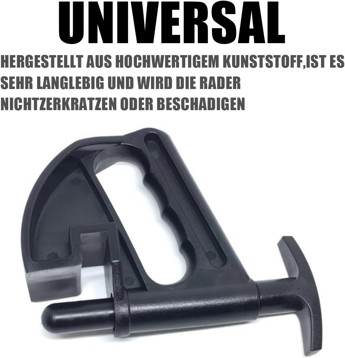 JNNJ Pack of 2 Tyre Bead Holdings, Tyre Fitting Aid Bead Clamp, Tyre Fitting Tyre Bead Hold-Down Holder, Universal Rim Pry Tyre Fitting Aid Wheel Change Aid image number 4