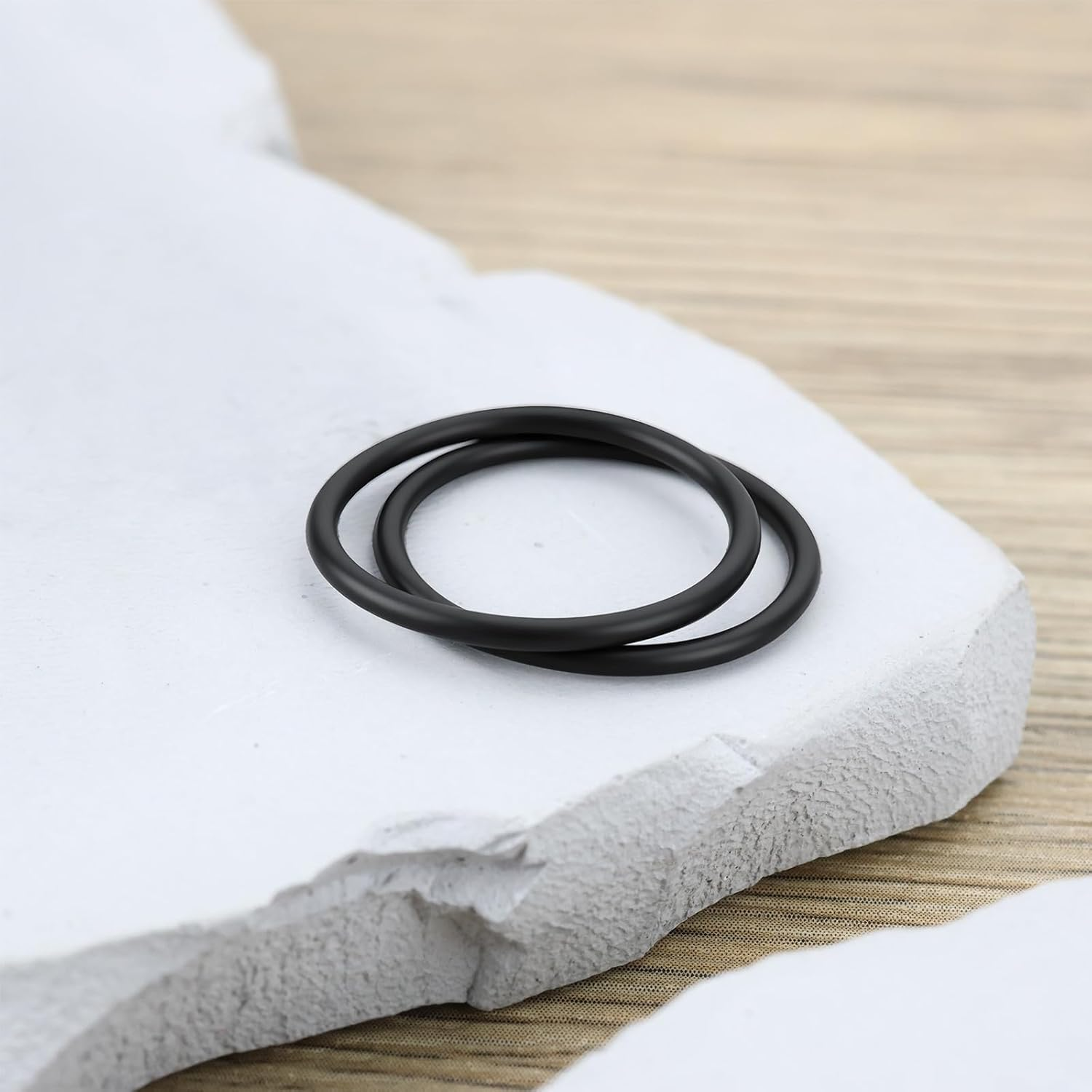 Create Idea 100PCS Nitrile Rubber O-Rings 21X18X1.5Mm Sealing Ring Suitable for Filters Water Pipes and Pumps image number 4