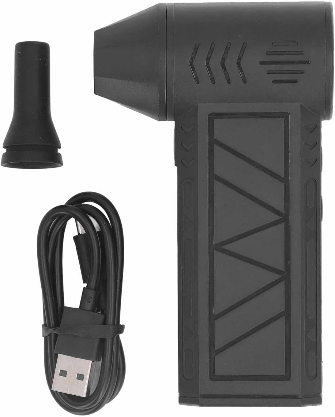 Jet Dry Blower, 130000RPM Jet Dry Mini Blower, 4 Gear Adjustable Electric Air Duster, Cordless Jet Fan, Jet Blower Car Dryer Compressed Air Duster for Car, Camping image number 2