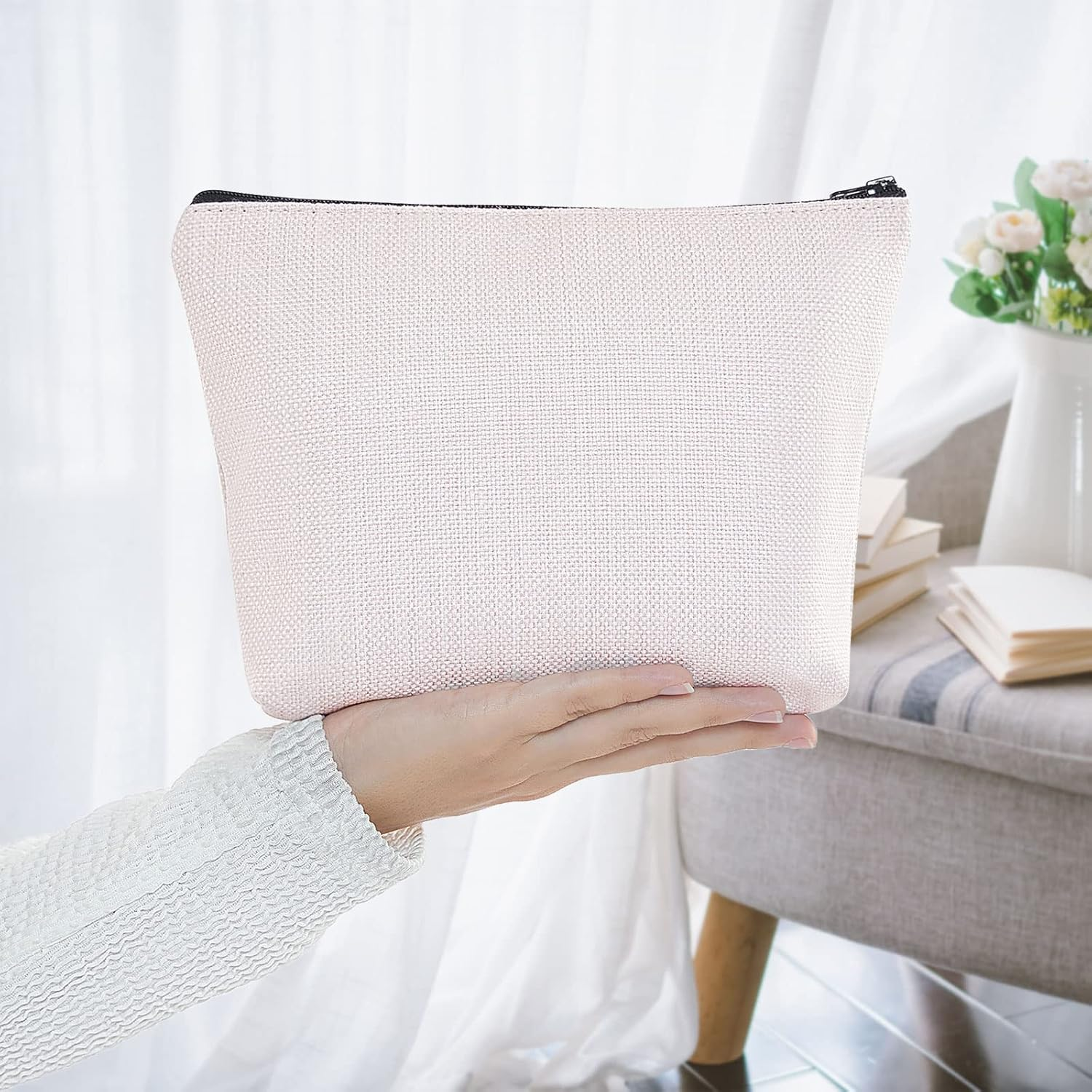 WZMPA Hooty Owl Cosmetic Makeup Bag Hooty & Owlbert Fans Gift Hooty Is My Spirit Animal Zipper Pouch Bag Hooty Owl Merch, Hooty Spirit, Fit image number 5