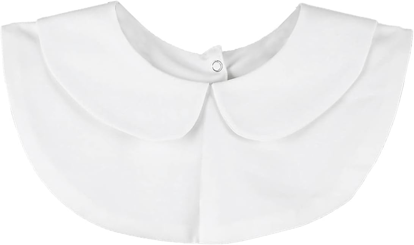 2 Pieces Fake Collars Detachable Collars for Women Girls image number 6