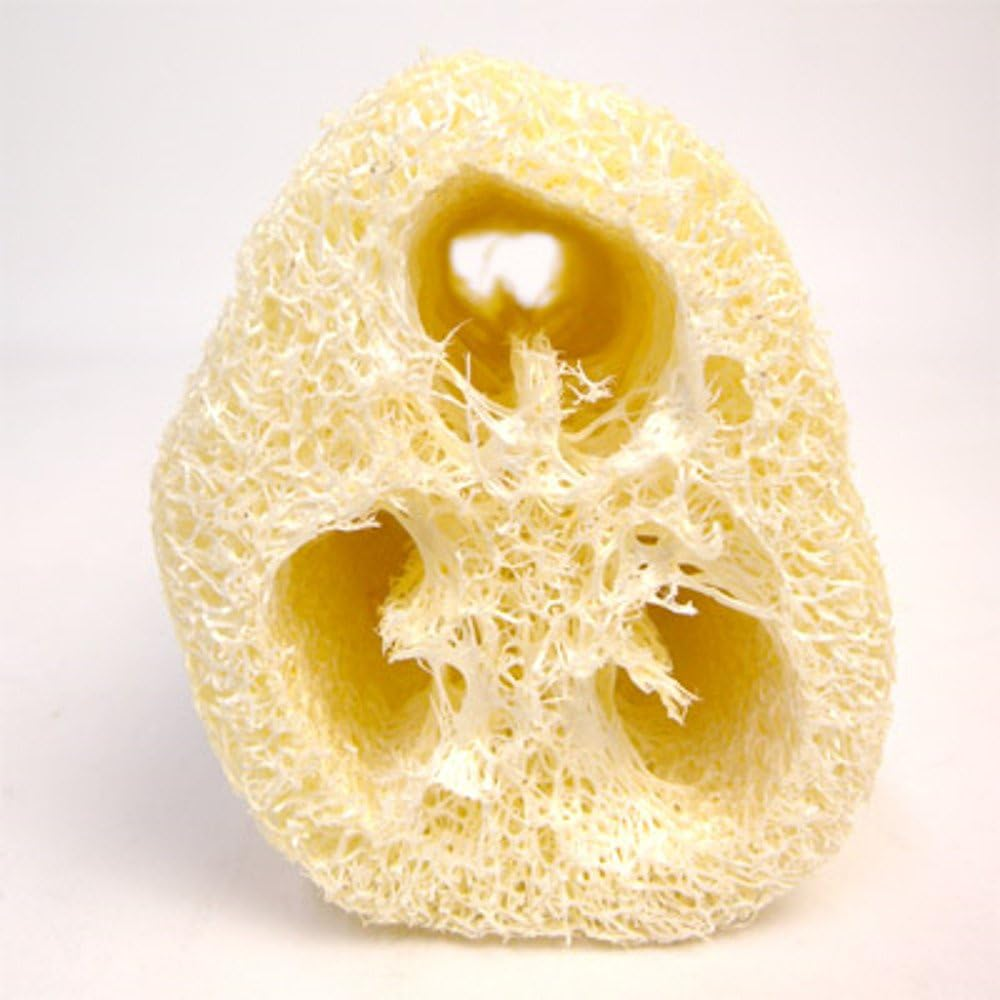 Marna B911 Body Sponge, Loofah Sponge (With String), Natural Loofah (Moderate Stimulation), Loofah Body Bath Sponge image number 4