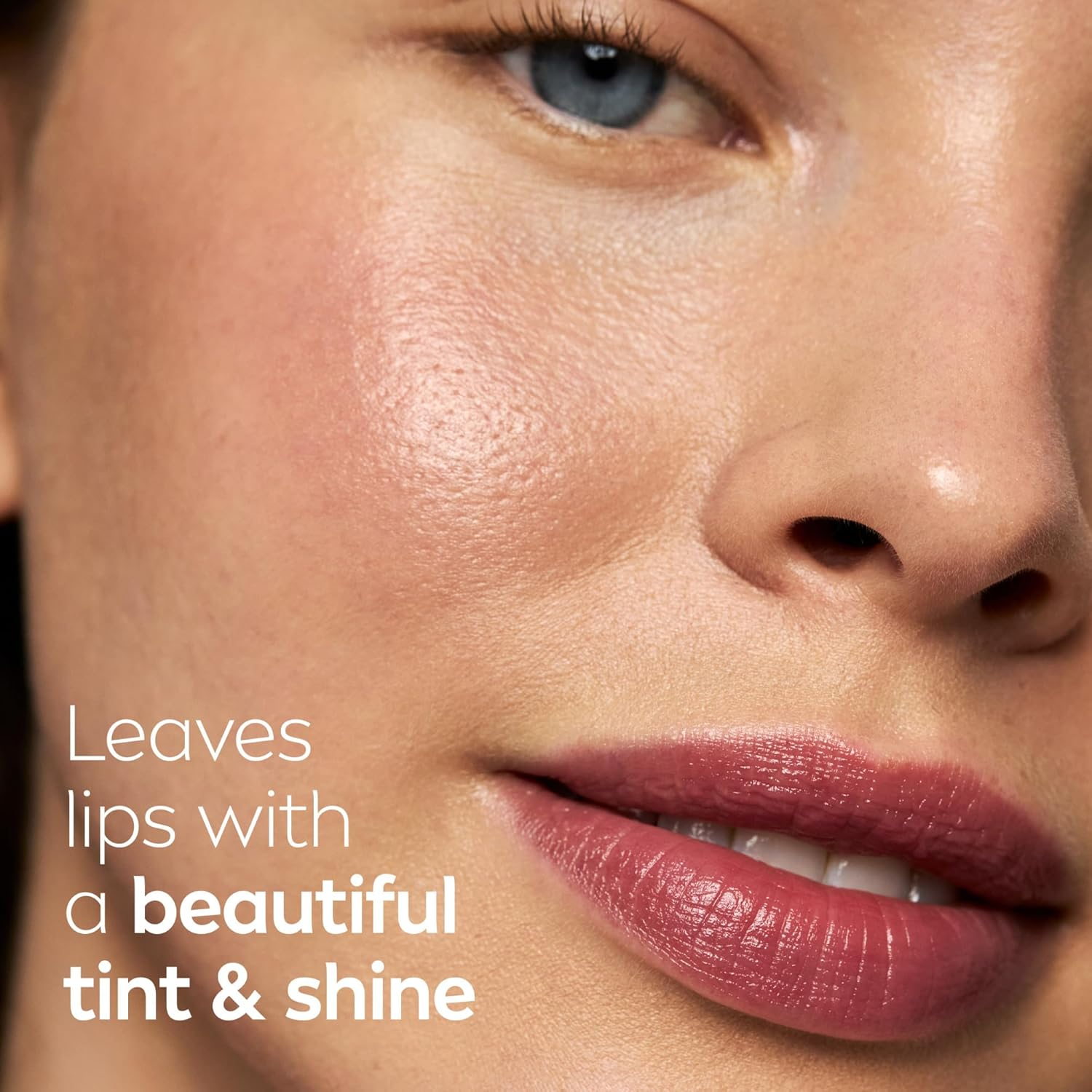 NIVEA Lip Care, Fruity Tinted Lip Balm Variety Pack, Cherry, Strawberry, Blackberry and Watermelon Flavors, 3-In-1 Moisture, Repair and Color, 0.17 Oz Stick, Pack of 4 image number 2