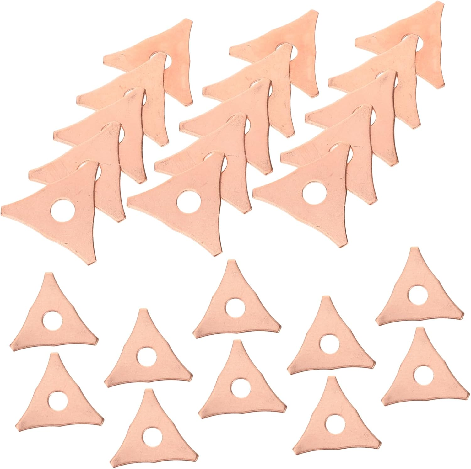 GETAJGHSD 100Pcs Dent Pulling Rings Triangle Washers for Car Spot Welder, Autobody Panel Soldering Repair Tool Set for Automotive Dent Puller Equipment image number 4