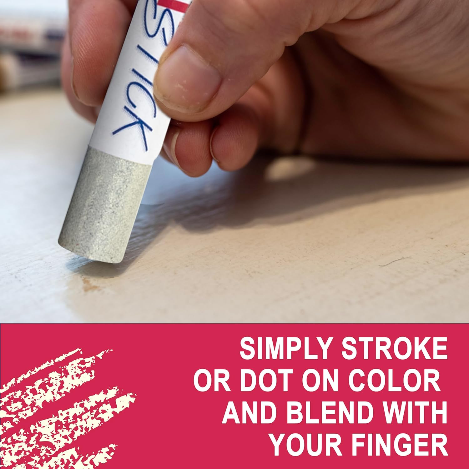 Mohawk Finishing Products Blendal Color Sticks (Antique White): Color Replacement - Blue image number 5