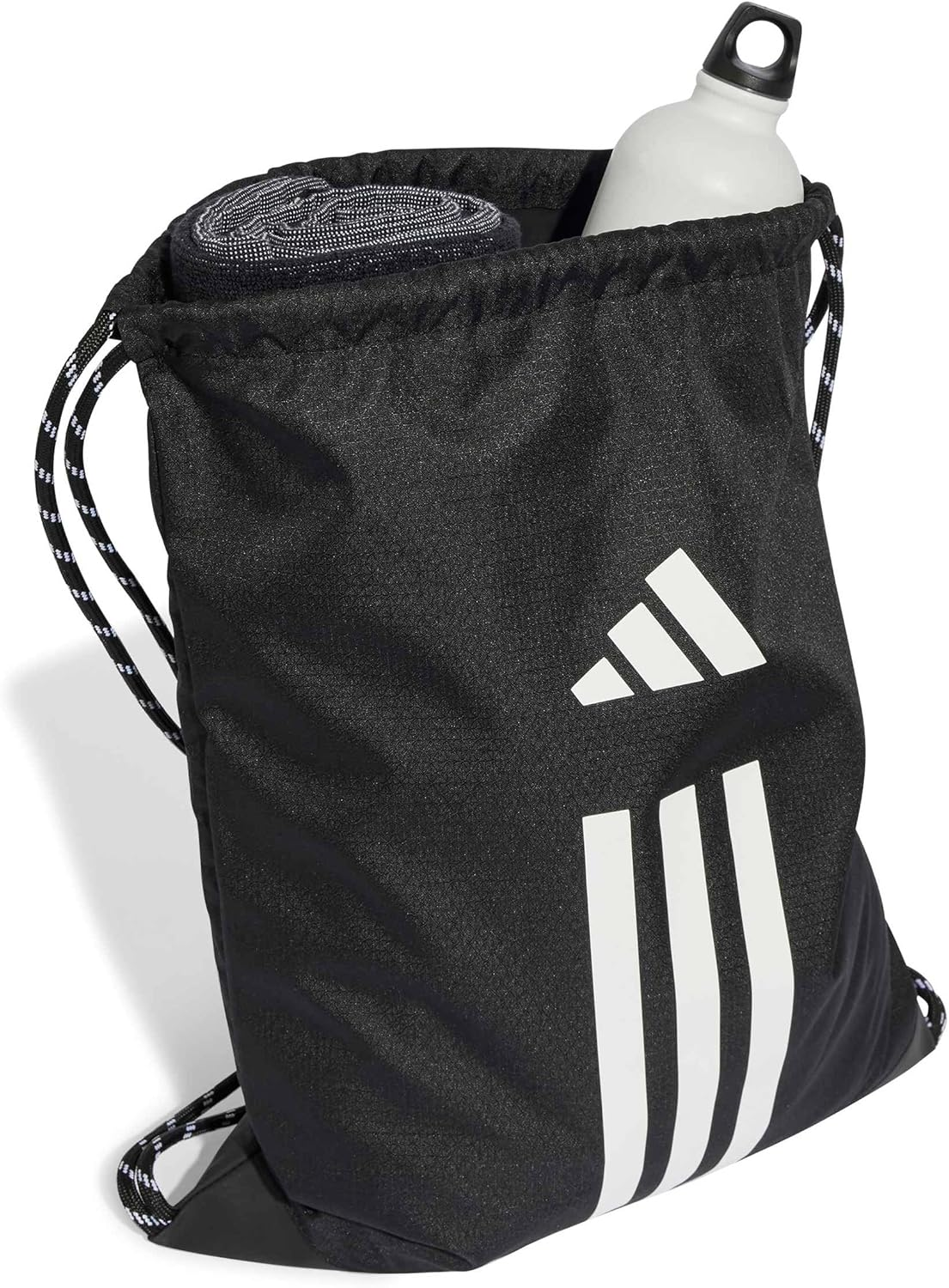 Adidas Performance Unisex Adult'S Training Gymsack, Black/White, One Size image number 4