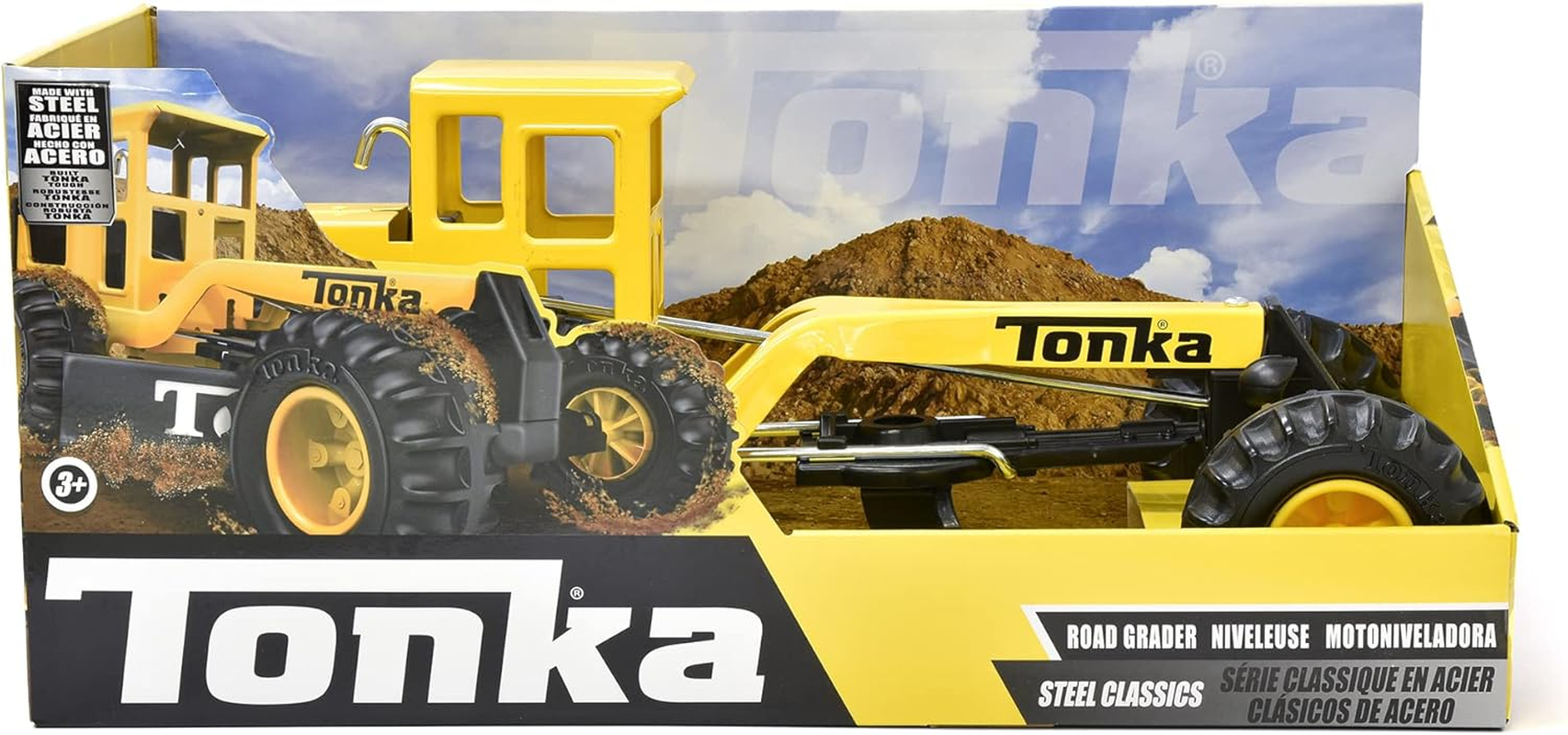 Tonka Steel Classics Road Grader image number 4