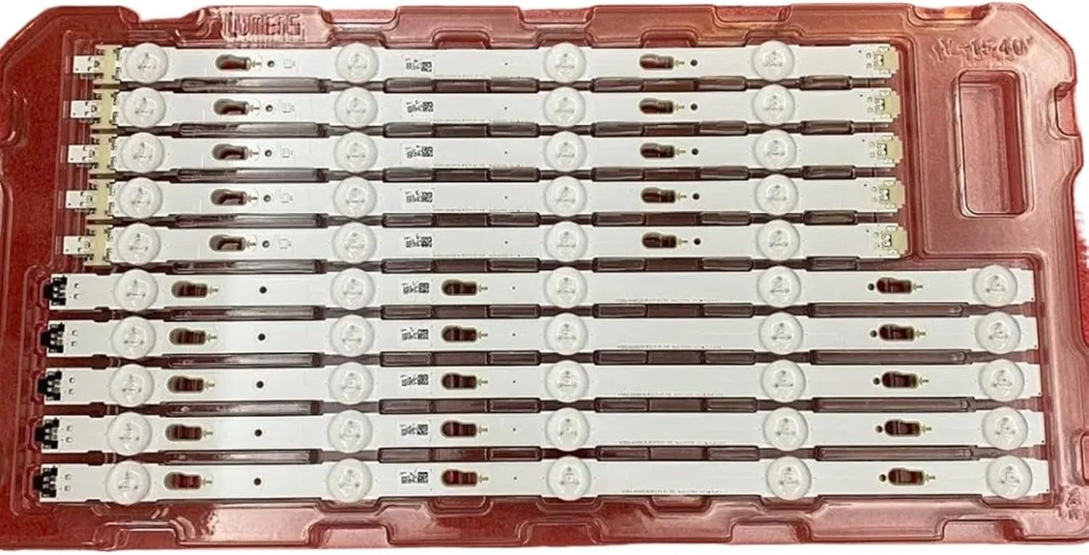 KBCTFWP LED Backlight Strip Fit for Samsung UN40JU6500G UE40JU6060 UE40MU6125 UE40KU6100 UE40KU6000 UE40JU6400 UE40JU6500 BN96-34792A 34791A