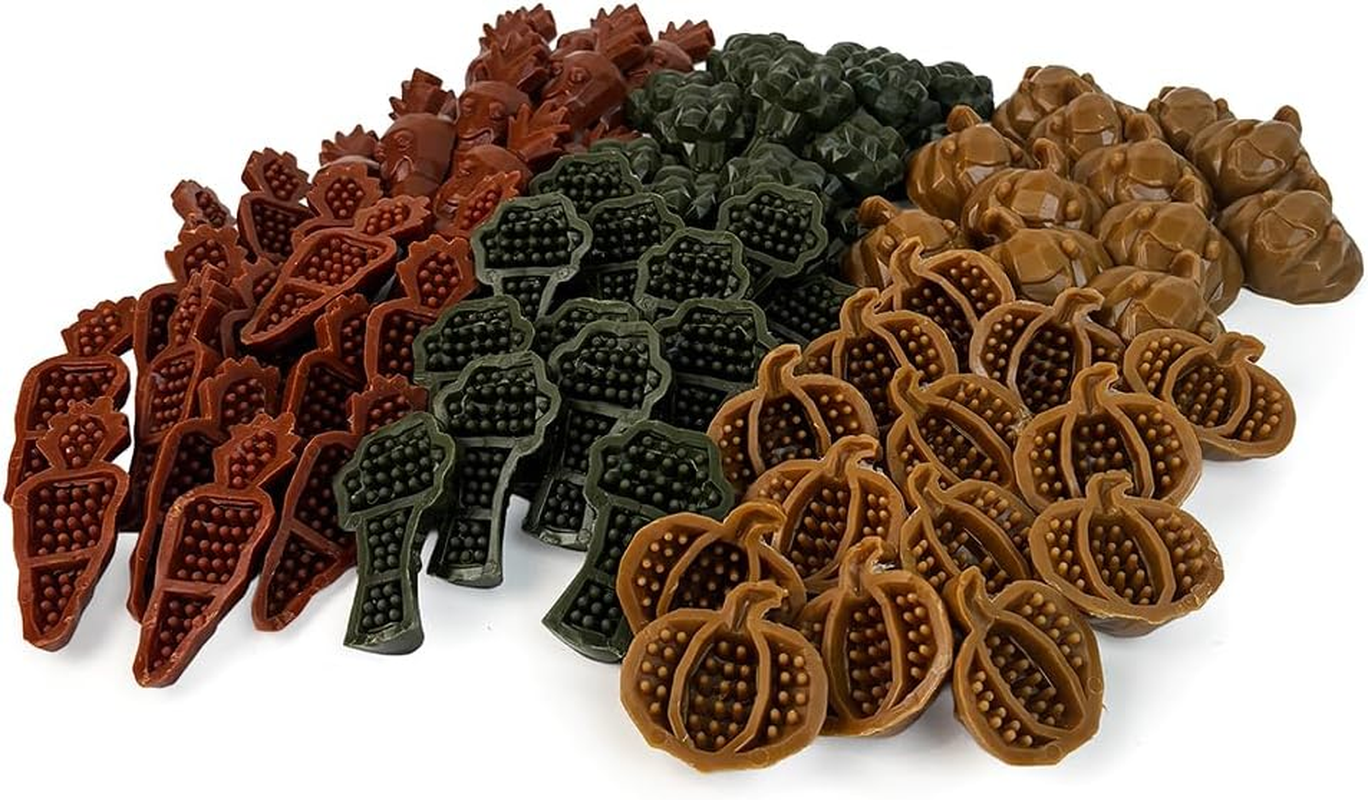 It'S Treat Time Vegetable Garden Chews Medium, 2Kg, 80 Pack, Dental Treat, 100% Grain Free, Real Sweet Potato, Meat Free, 100% Digestable, Tartar Control, Suitable for All Dogs image number 4