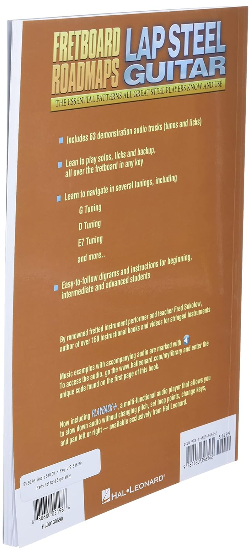 Fretboard Roadmaps - Lap Steel Guitar Book/Online Audio: the Essential Patterns That All Great Steel Players Know and Use image number 3