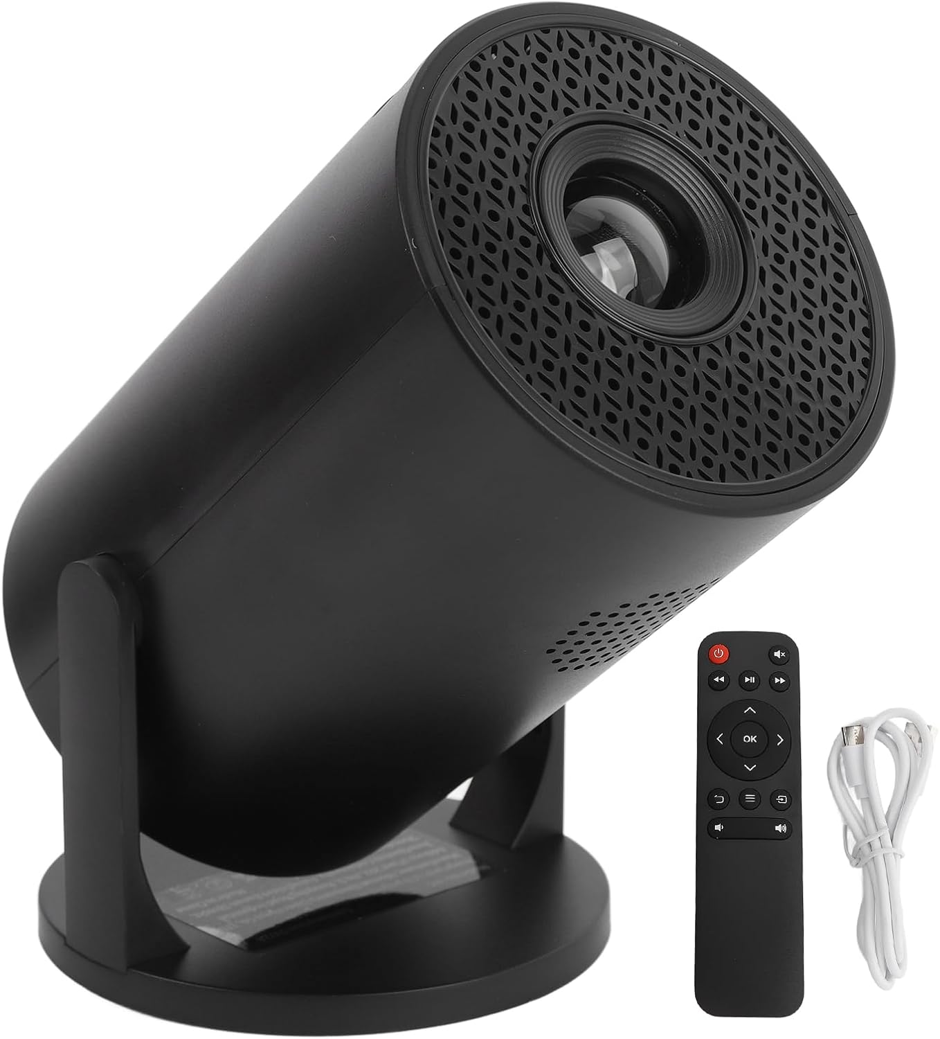 Mini Projector with Wifi Bluetooth, 1080P Support Portable Projector, 270&deg; Rotatable, Auto Horizontal Correction, Movie Projector for TV Stick, HDMI, USB, Laptop, PC, Smartphone image number 5