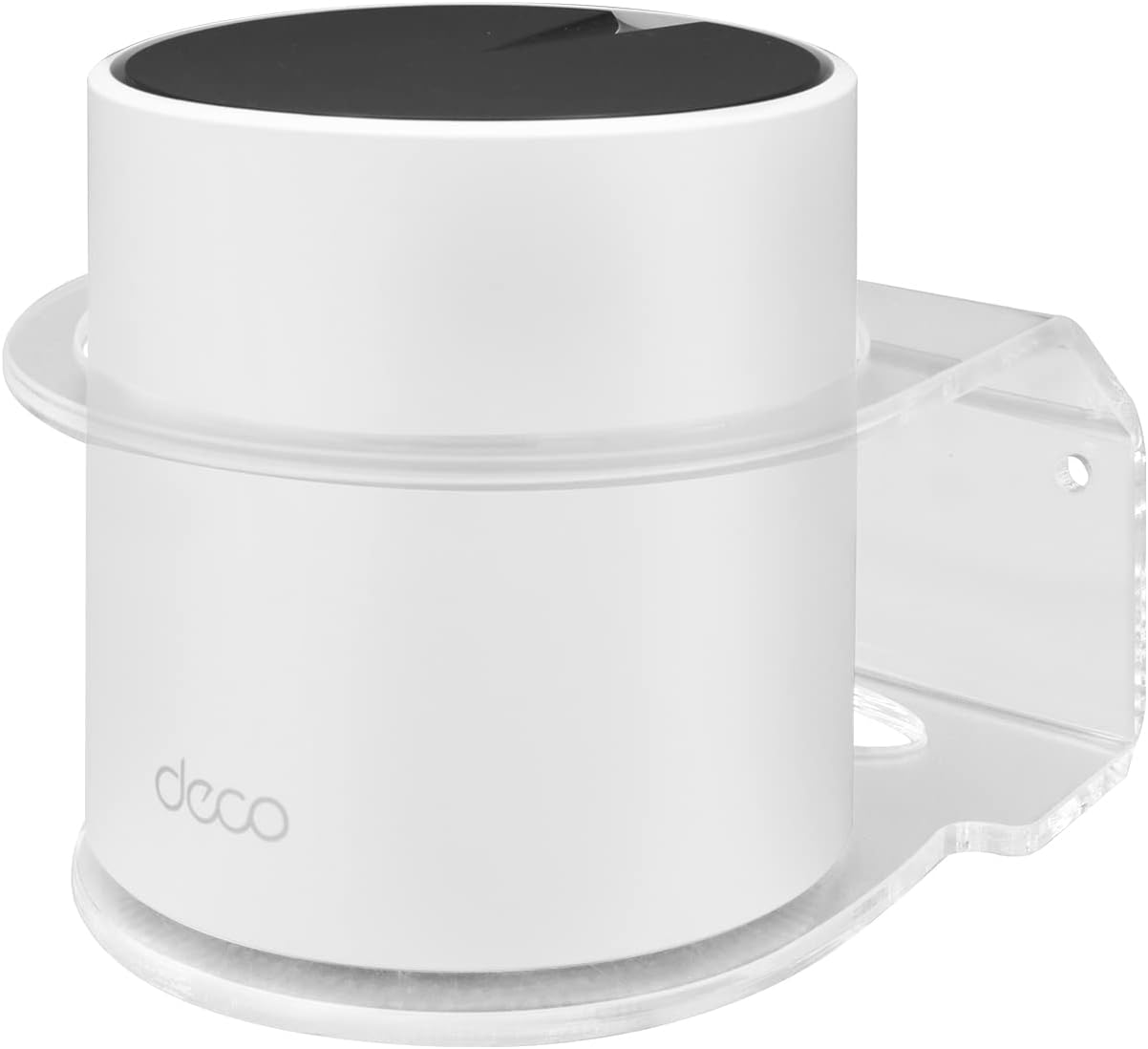 HOLACA Wall Mount Acrylic Holder for Tp-Link Deco X20,X60,X55, X68 Wifi 6 Mesh Wifi (1 Pack) image number 1