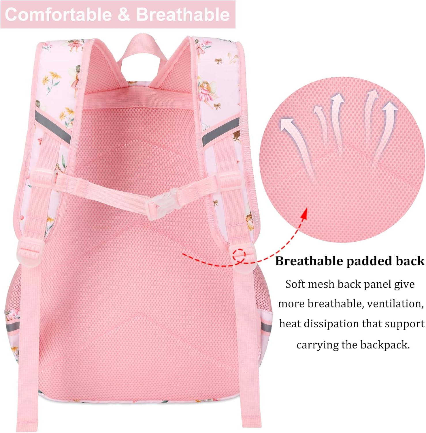 DSIUE School Backpacks for Girls and Boys Kids Backpack with Lunch Box Elementary Back Pack Bookbag