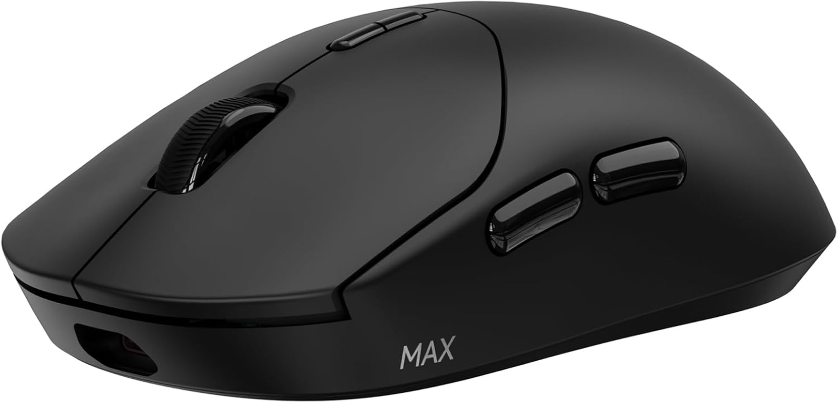 Rapoo VT7 Wireless Gaming Mouse, True 8K Wireless Polling Rate, 53G Lightweight, up to 750 Hr Battery, Nordic Nrf54L15 MCU, 100-Million Mechanical Switch, 10 Programmable Buttons, Macro Enabled, Black