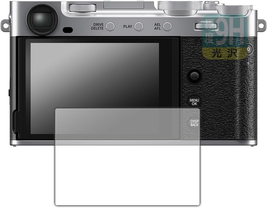 PDA Koubou FUJIFILM X-E5 / X-M5 Compatible, 9H High Hardness [Glossy] Protective Film, Made in Japan image number 3