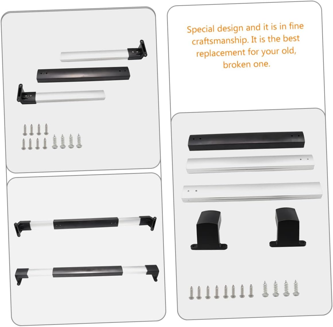 IWOWHERO Rv Screen Door Handle Adjustable Grip Non-Slip Handle for Rv Screen Door Slider Panel Durable Grab Bar for Motorhome Camper and Trailer Use image number 6