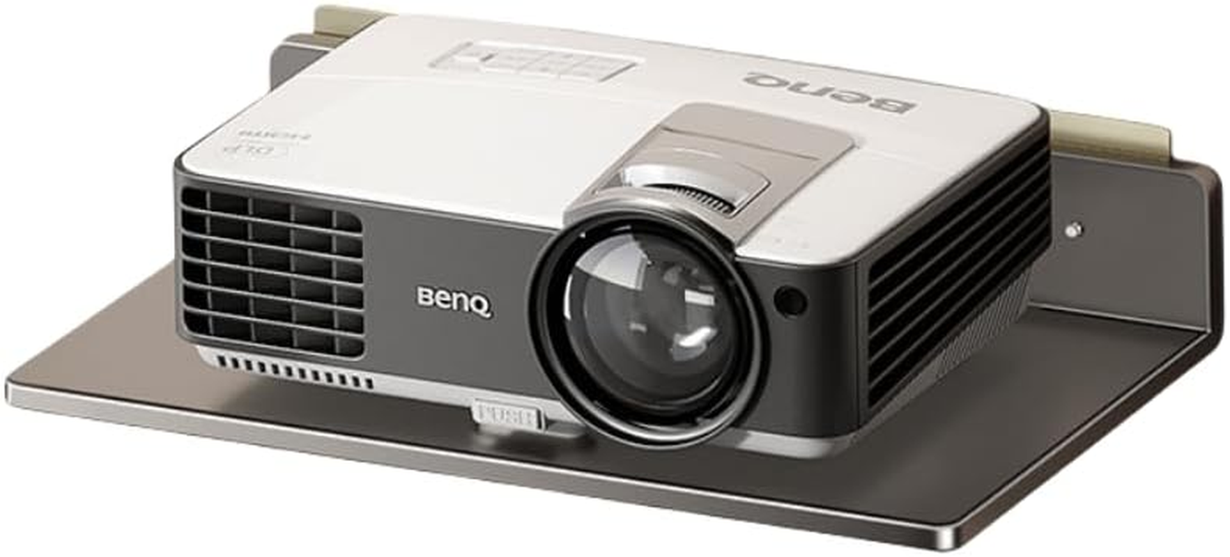 Wi Fi Router TV Projector Wall Mount Shelf Organizer Storage Holder Rack Stand,Projector Shelf,Floating Entertainment Center Shelves,Wall Mount Floating Medium Grey image number 4