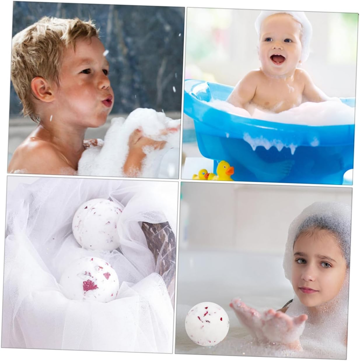 WRITWAA 2Pcs Essential Oil Bath Balls Nourishing Shower Steamer for Skin Hydration Relaxation for Women Mothers Birthdays Special Occasions image number 2