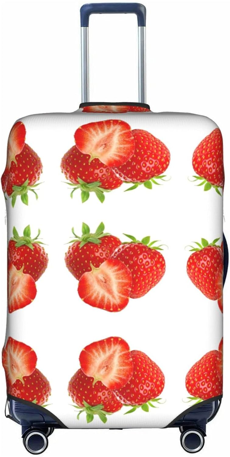 Fresh Strawberry Luggage Cover Anti-Scratch Suitcase Protector Fits 18-32 Inch Luggage image number 5