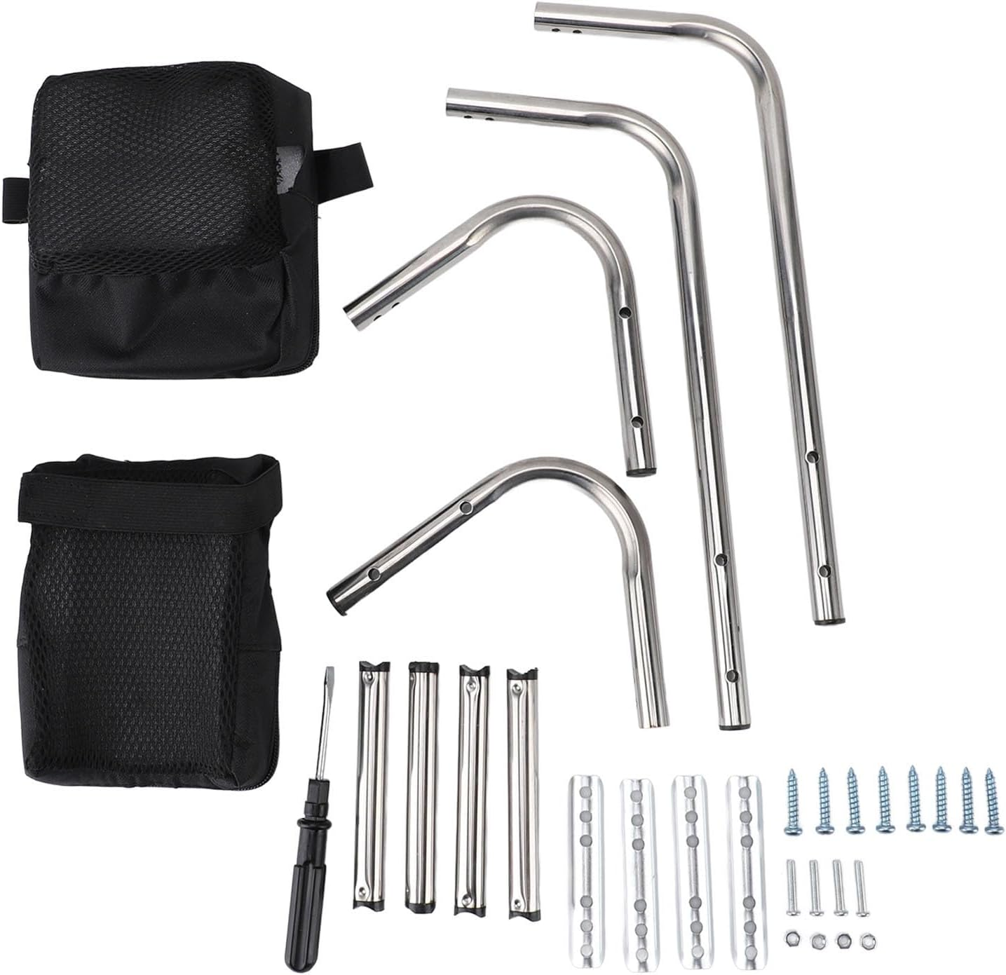 Garden Seat and Kneeler, Stainless Steel Folding Knee Seat Gardening Tool Ergonomic Ankle Support Multifunctional Knee Seat Leg Brace, Gardening Gifts for Parents and Loved Ones image number 5