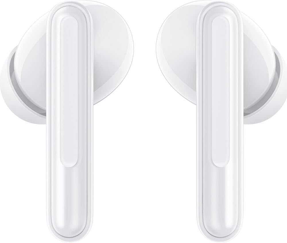 OPPO Enco Free2 Wireless Headphones, up to 30 Hours Runtime, Headphones: 41Mah, Charging Case: 480Mah, 42Db Active Noise Cancelling (ANC), Bluetooth 5.2, Sound Equalizer, USB Type-C, White image number 4