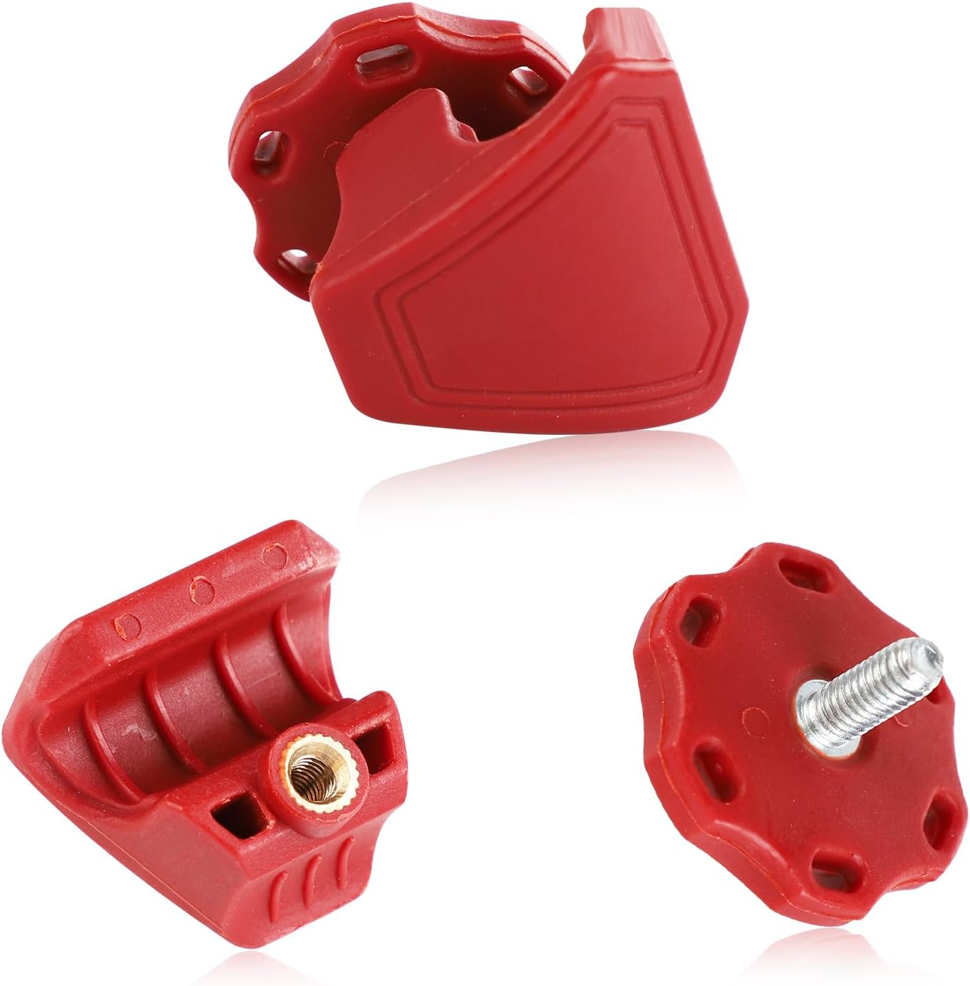 2Pcs Football Helmet Clips for Oakley, Football Visor Clips Football Visor Clips Helmet Screws for Visor Football Helmet Accessories Compatible with Oakley Visor