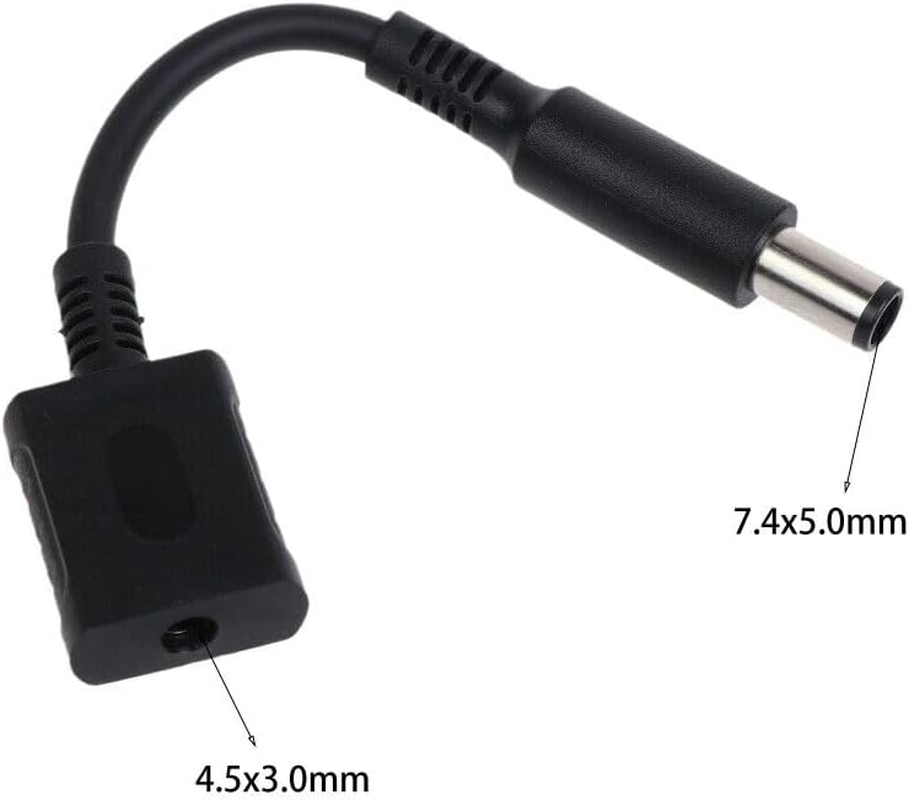 HP 4.5Mm to 7.4Mm Power DC Dongle, Connector Tip Converter Adapter, Fits HP Elitebook, Zbook 14 15 17 G1 G2 and More image number 6