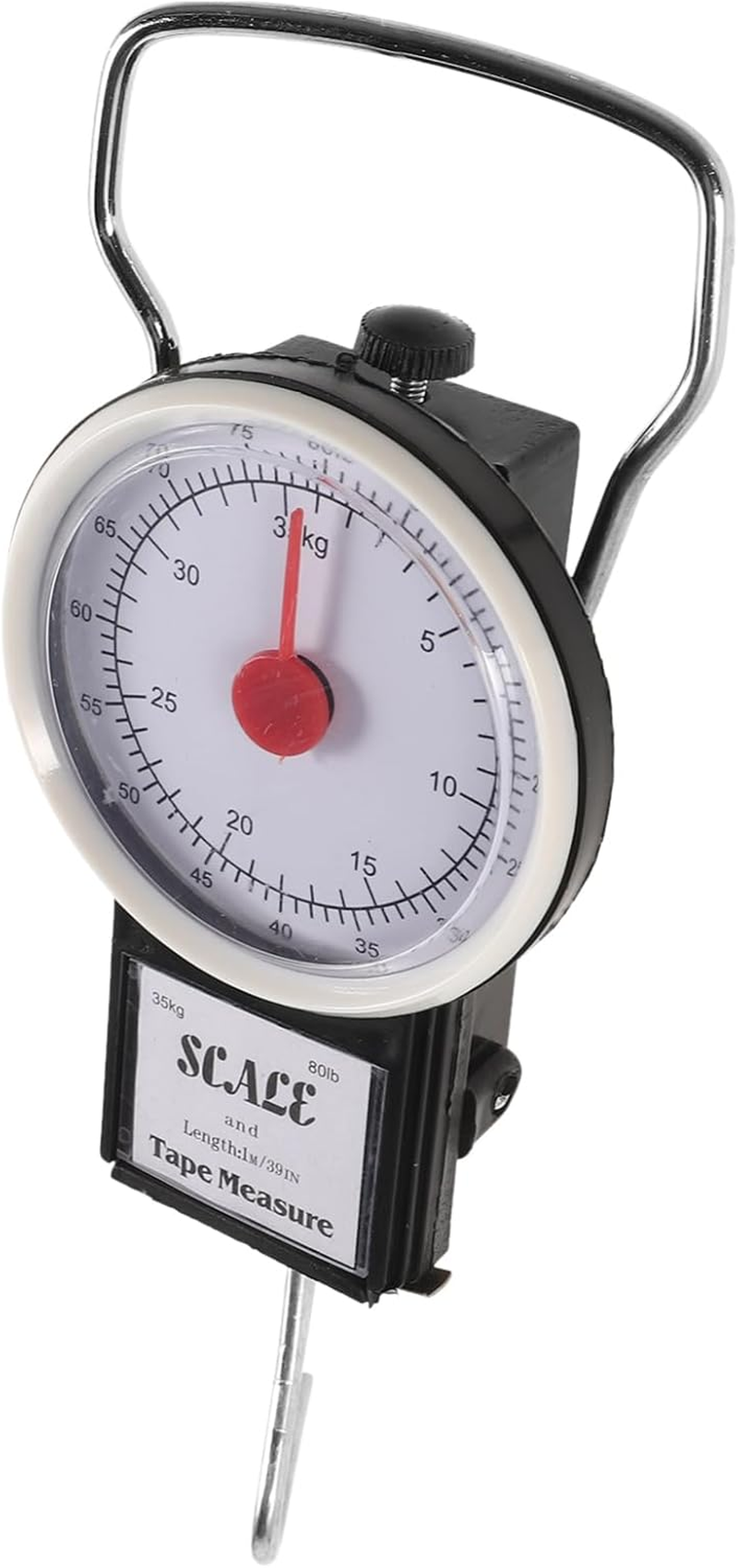 Anneome Digital Portable Luggage Scale Hook Handheld Spring Scale for Weighing Suitcases Maximum Capacity Compact Travel Weighing Tool Lcd Display image number 6