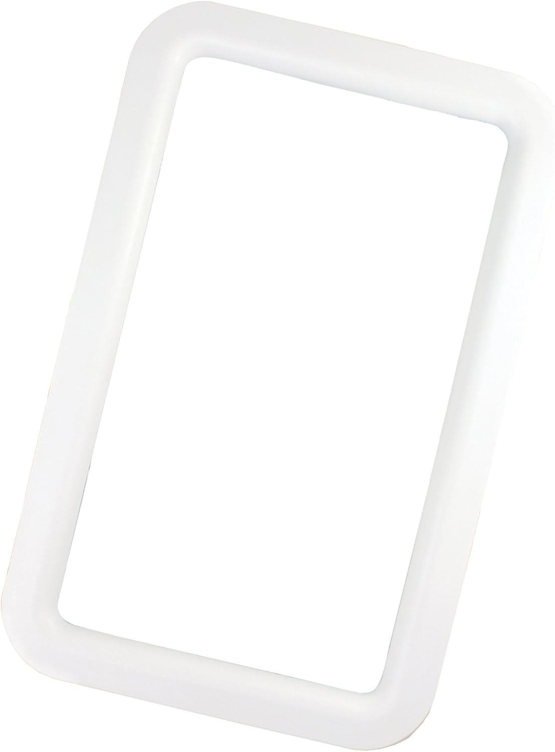 JR Products 11011 White RV Deluxe Entry Door Window Frame