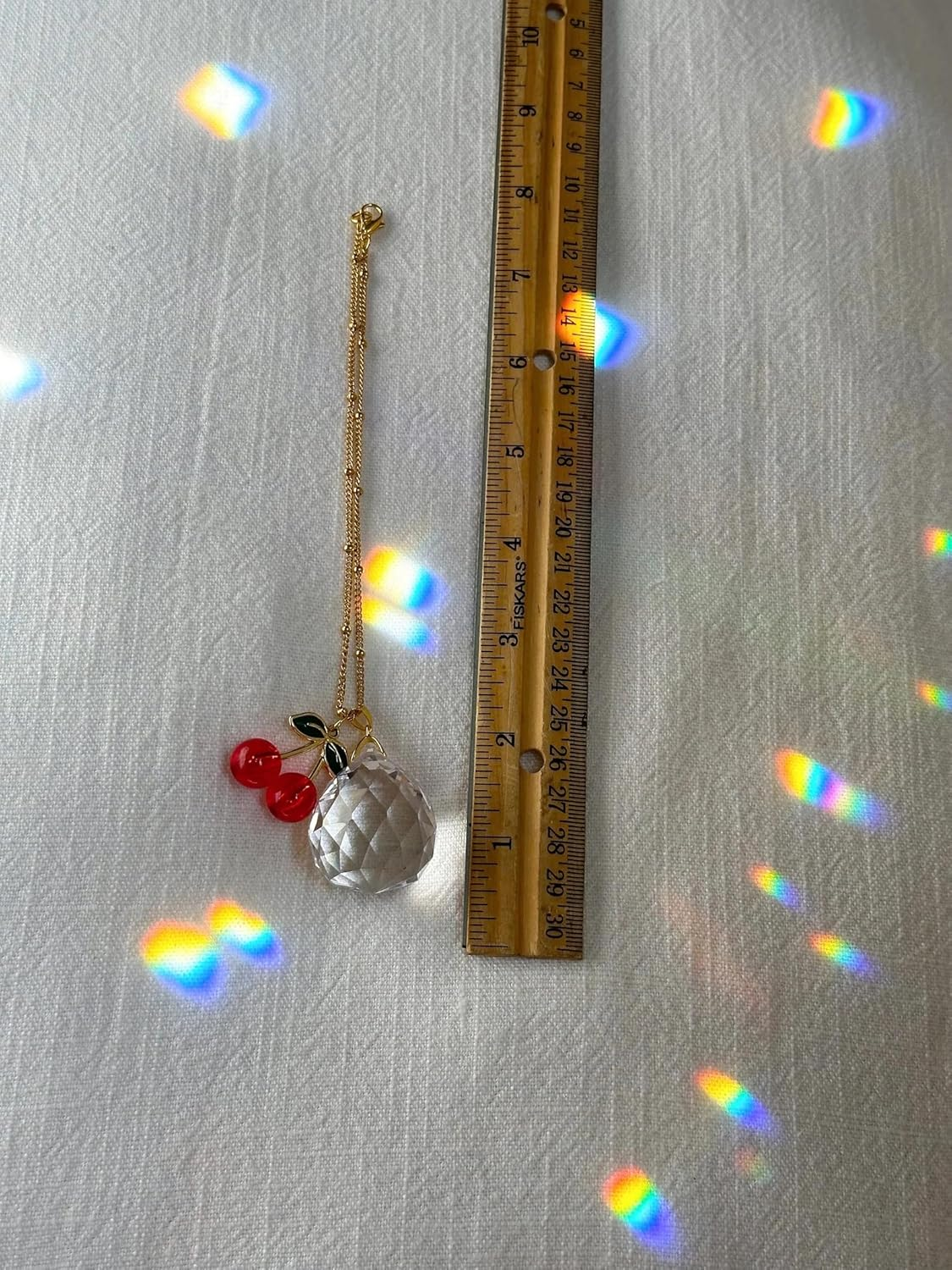 Cherry Car Rearview Mirror Accessories for Women image number 3