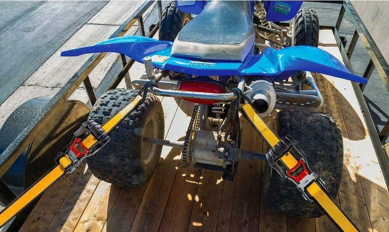 CAT Heavy Duty Ratchet Tie down Straps 4 Pack