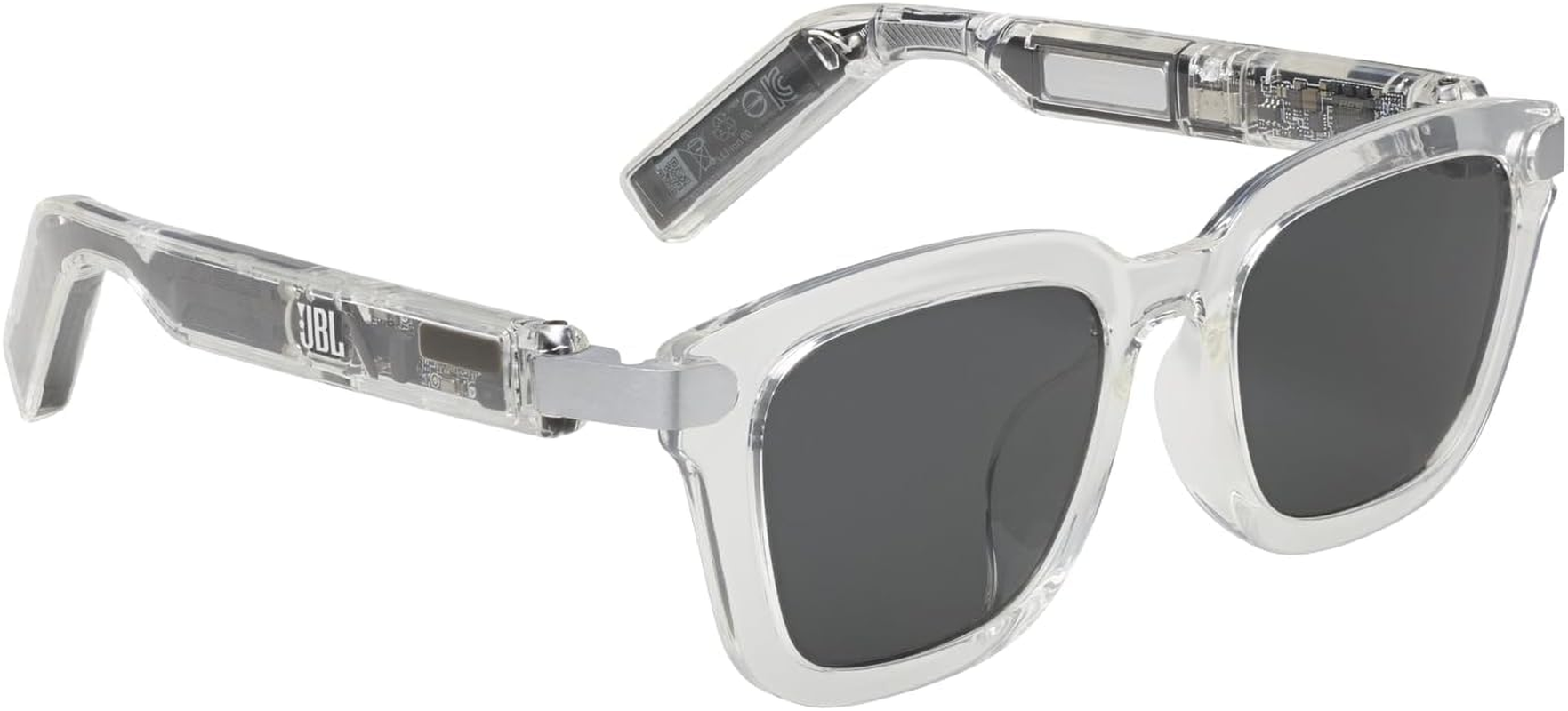 JBL Soundgear Frames Round, JBL Opensound Technology, Hands-Free, Crystal Clear Calls, 8 Hours of Play Time, plus More, Rugged and Water Resistant, Style and Comfort, Onyx