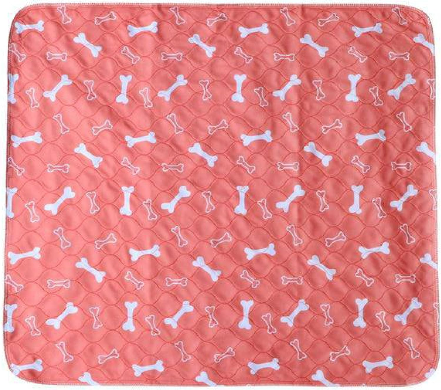 Orange Reusable Puppy Pads - Accident Proof - Ultra Absorbent - Washable Dog Pee Pads - Multi-Purpose Protection - Waterproof Dog Mats for Floors (Medium (70 X 80Cm)) image number 2