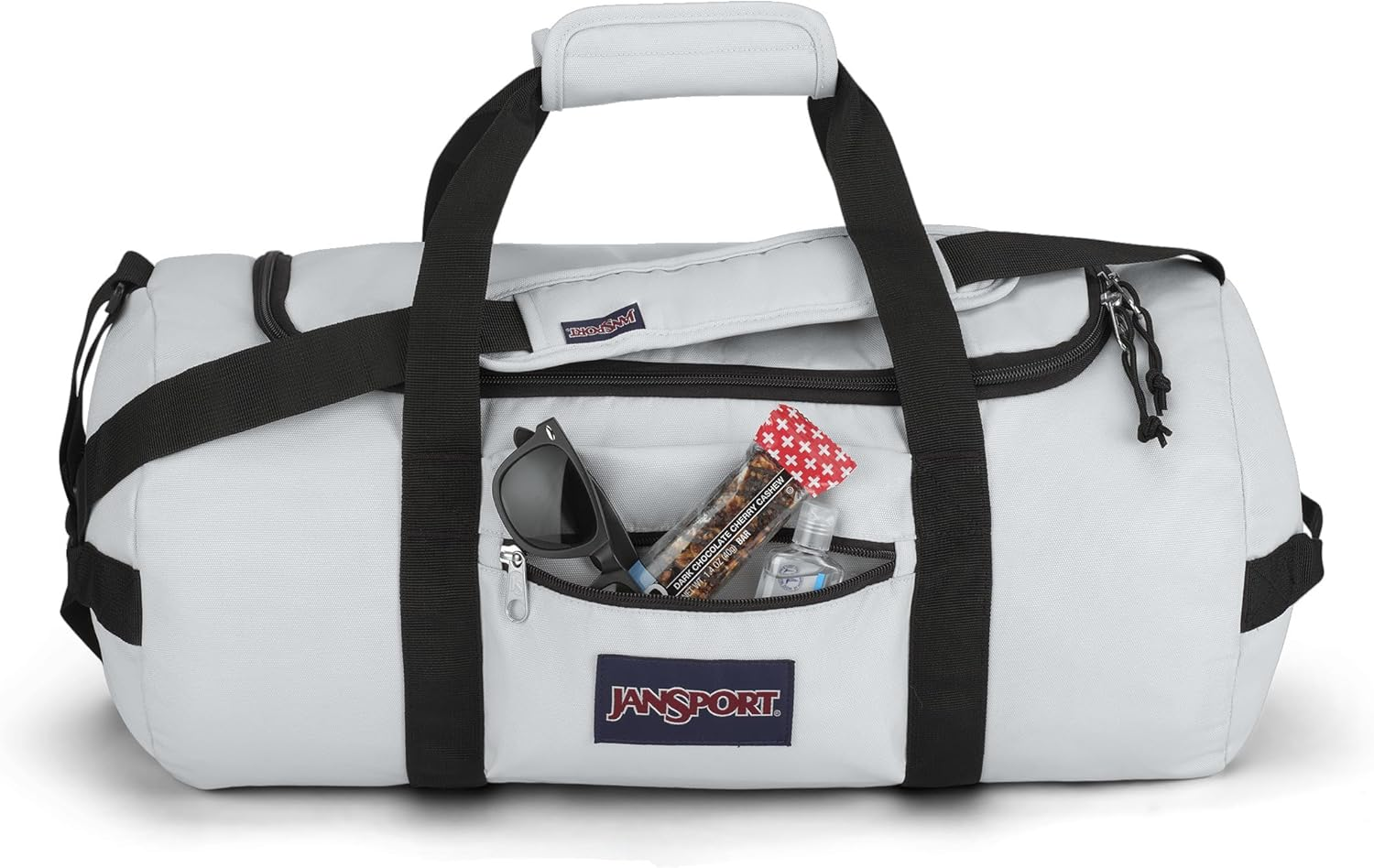 Jansport Superbreak Away Duffle Bag, Oyster Mushroom, 40 Liter Capacity image number 5