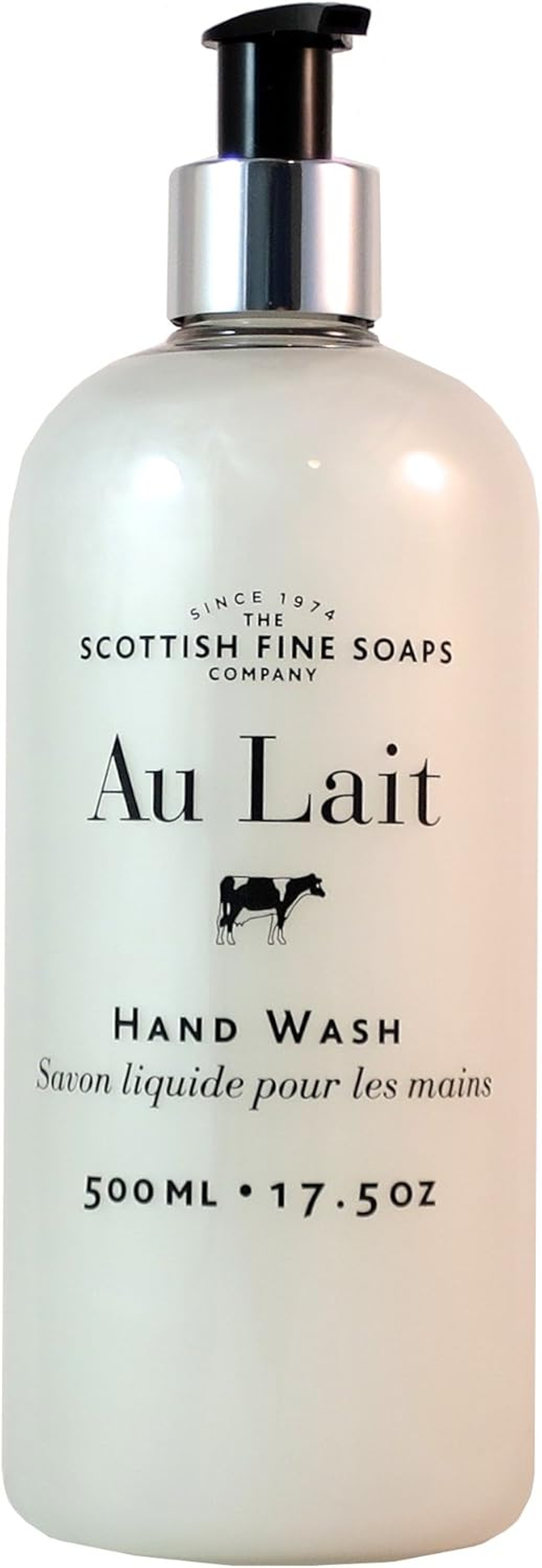 Scottish Fine Soaps Au Lait Liquid Hand Wash - XLARGE (500Ml/17.5 Oz) image number 1