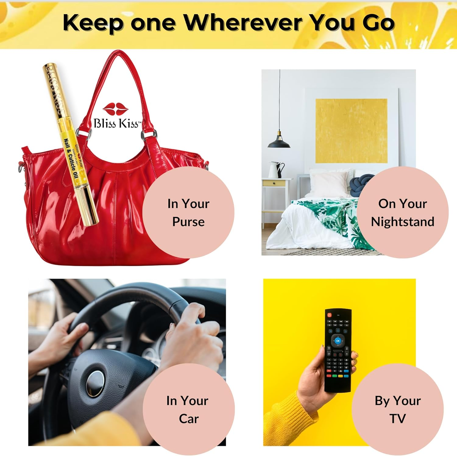 Bliss Kiss Pure Cuticle & Nail Oil Pen - Crisp by Bliss Kiss