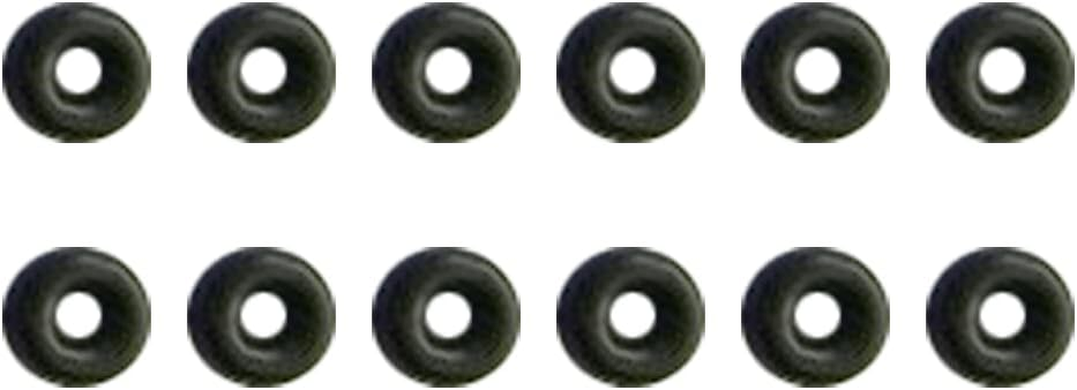 Carburetor Fuel Screw O-Ring for Walbro WYJ Carburetor Chinese Brushcutter TU26 CG330 CG430 CG520 (Pack of 12)