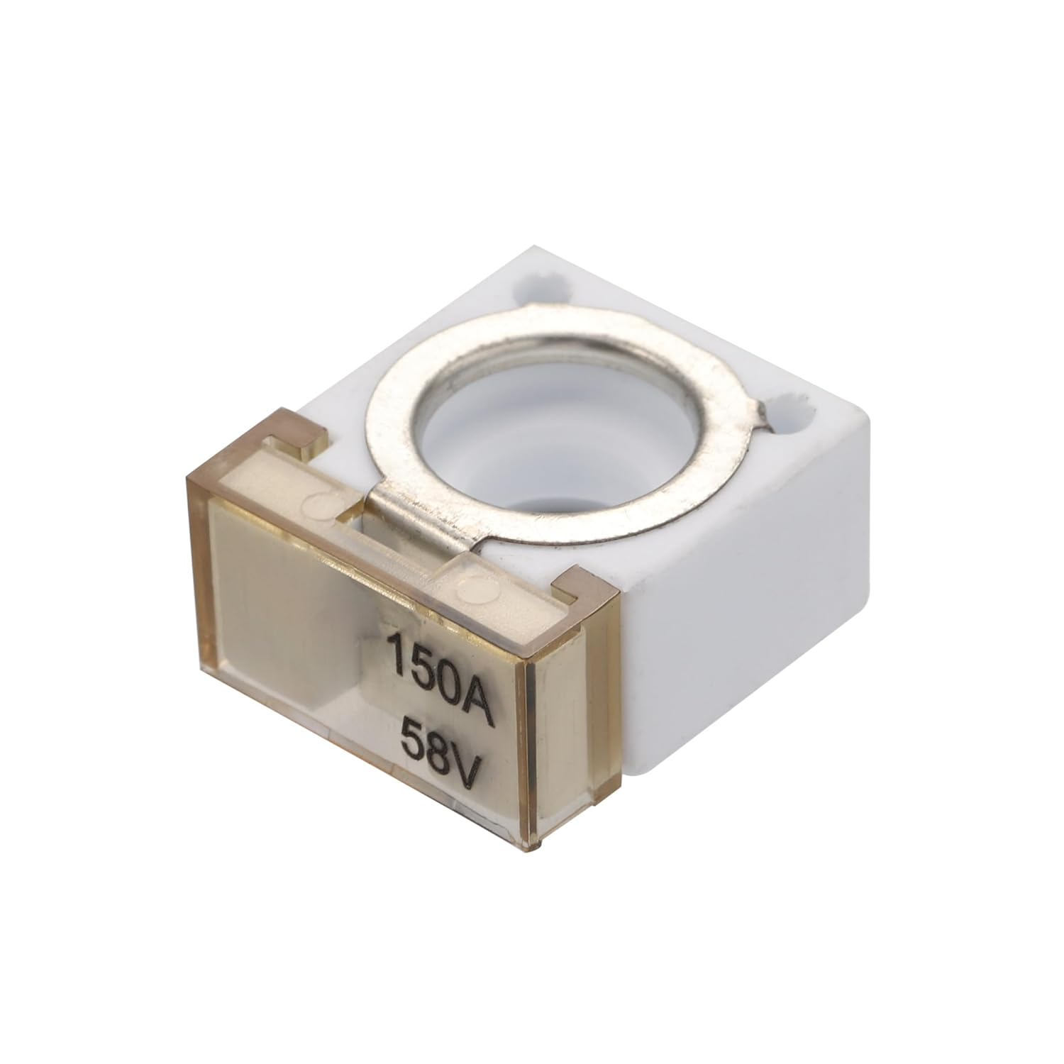 X AUTOHAUX 1 Set 150A Battery Fuse Terminal Fuse Block Kit Fuse Max Voltage 58V for Car Marine Boat RV image number 4