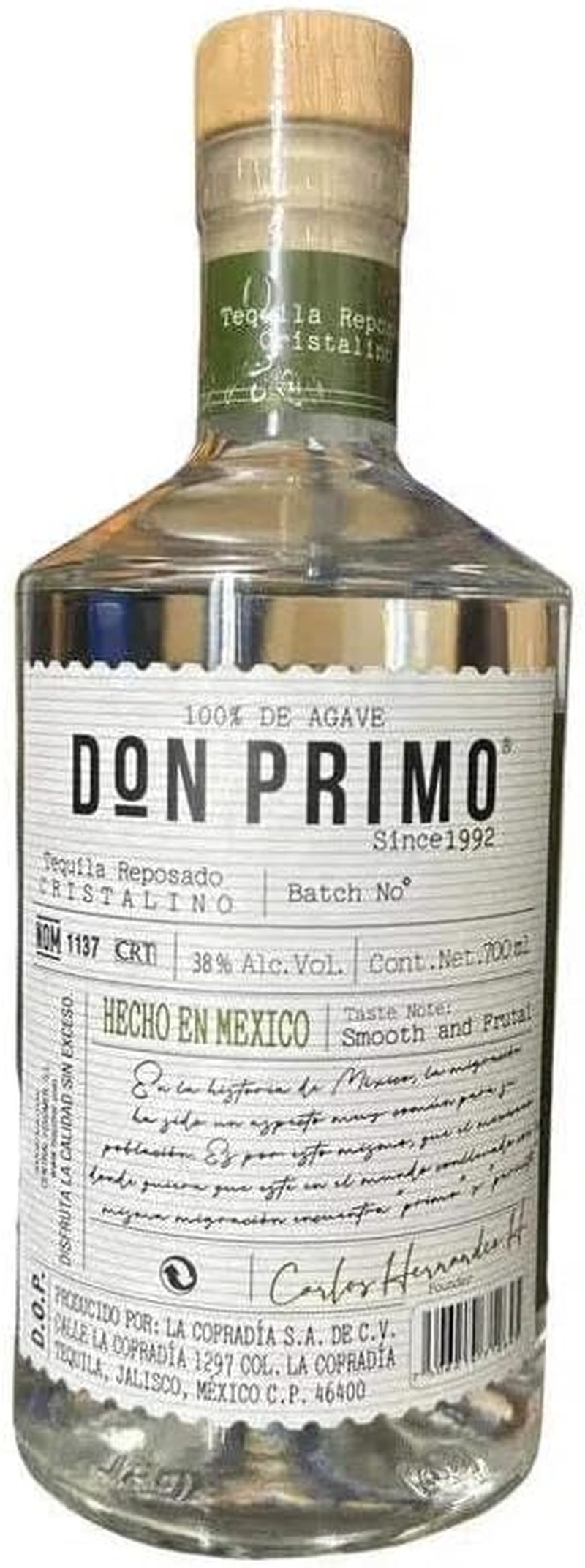 Don Primo Reposado Tequila 700Ml