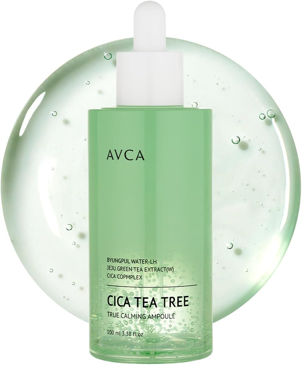 AVCA Cica Tea Tree Calming Serum 100Ml &ndash; Soothing for Redness & Sensitive, Blemish-Prone Skin, Oil Control K-Beauty image number 2