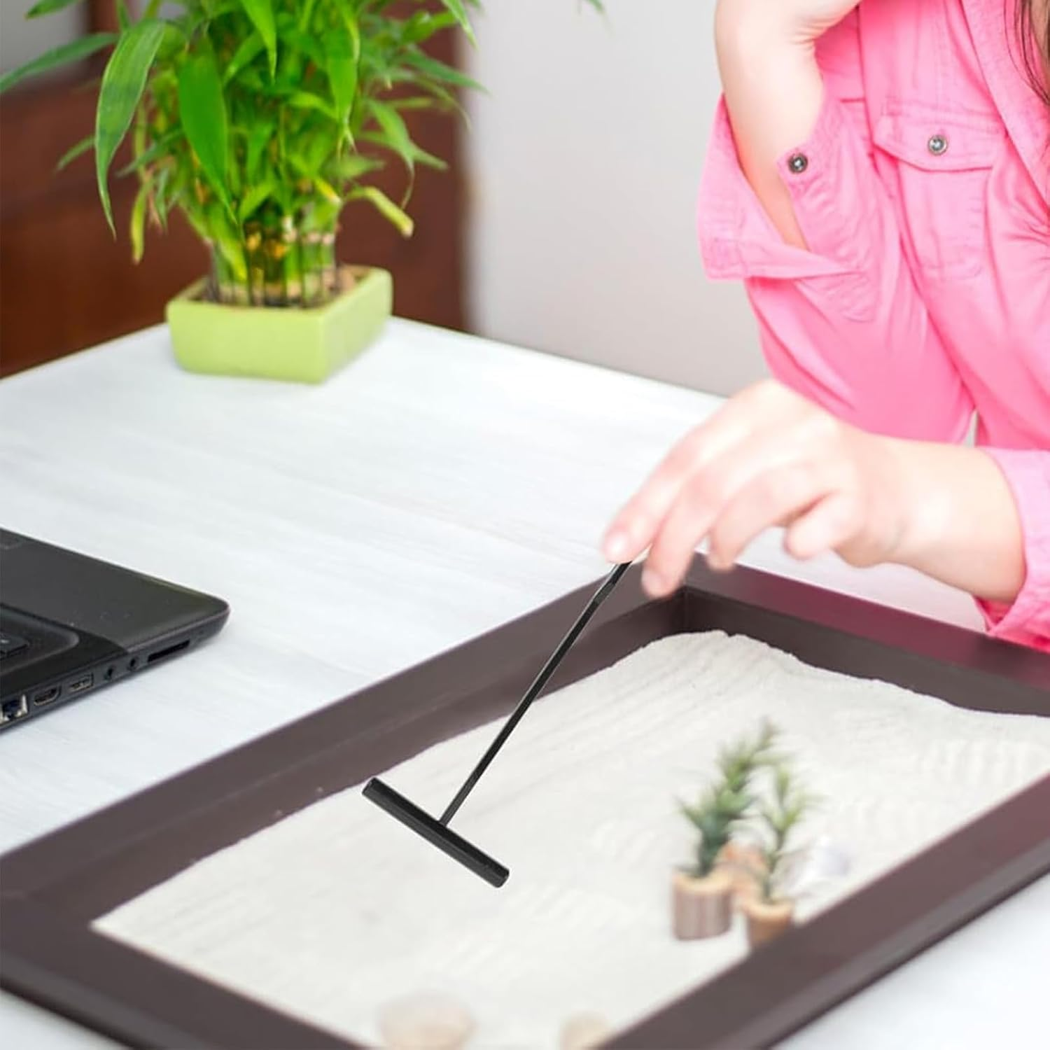 Zen Garden, Set of Zen Sand Rake Tools 12Pcs Rake Crafts Sand Rake for Zen Garden Accessories Set for Sand Table (12 Pack) image number 4