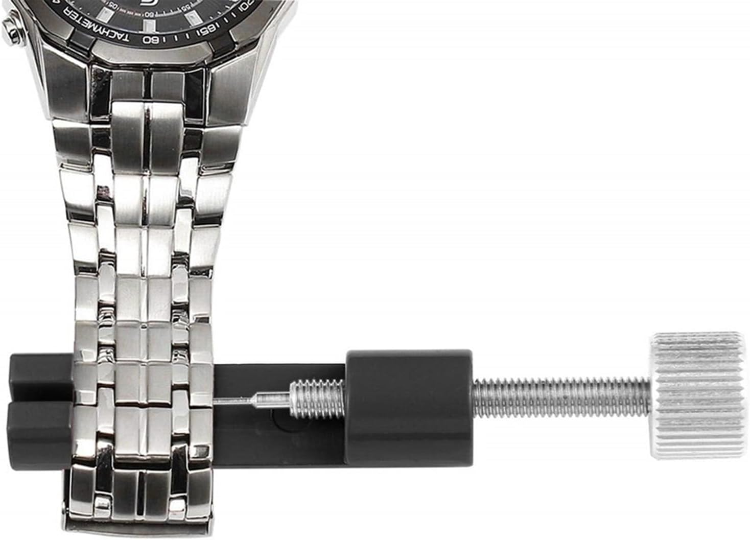 Yotsuba Watch Band Bracelet Repair Tool Metal Adjustable Link Pin Remover 3 for Adult DIY Enthusiasts, Unisex-Adults, Watch Repair Tool, Watch Pin Tool image number 2