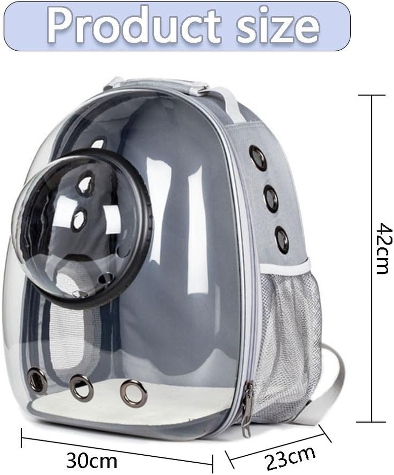 Cat Backpack Carrier, Cat Bubble Backpack with Two Covers,Pet Space Capsule Backpack Pet Carrier for Travel Hiking Walking Camping image number 3