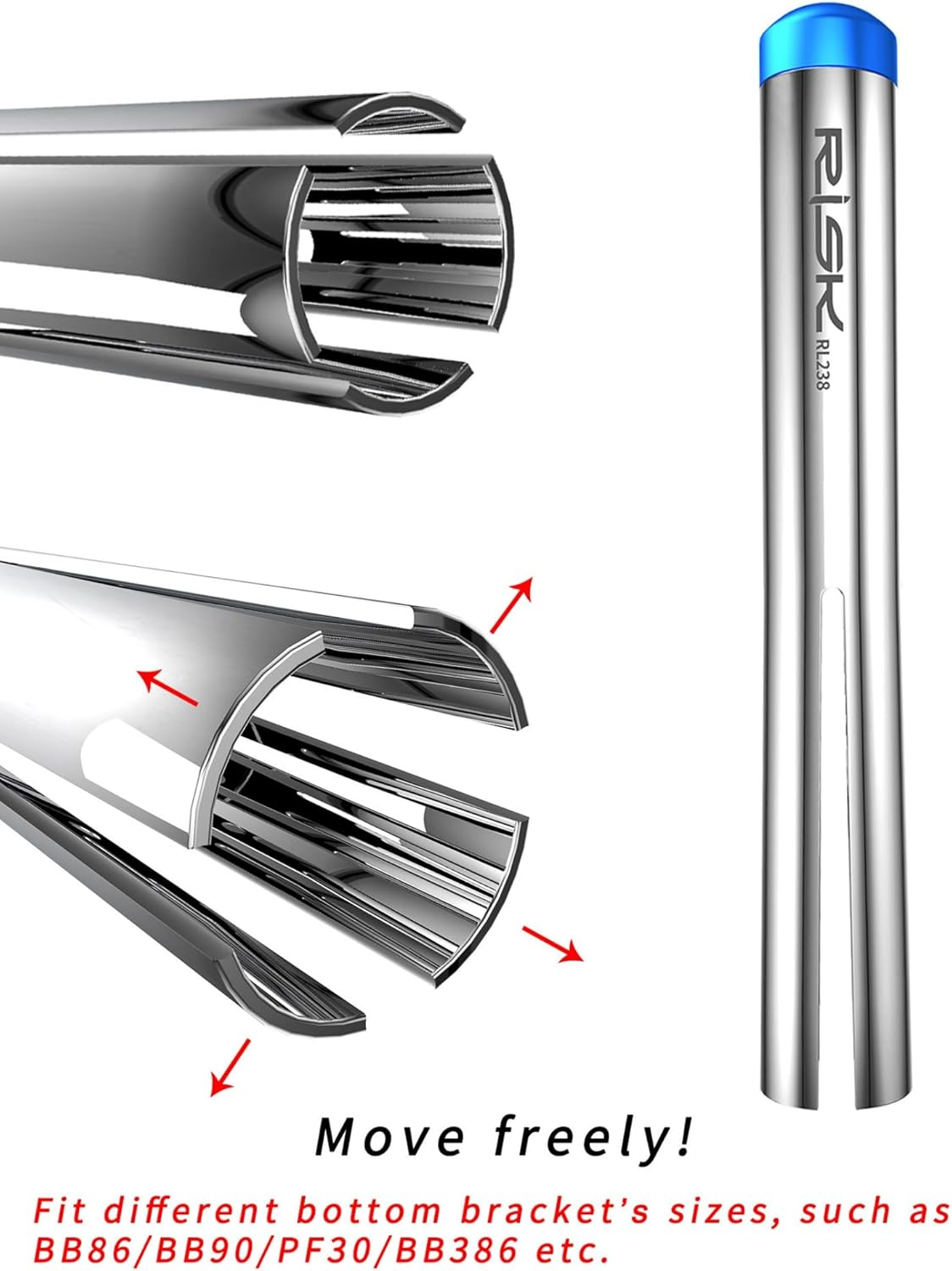 Bicycle Bottom Bracket Bearing Press Tool, Headset Removal Tool image number 4