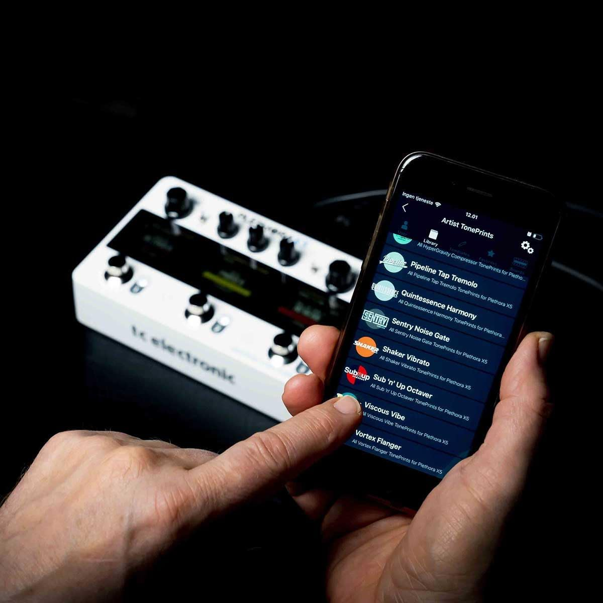 Tc Electronic Plethora X3 Toneprint Pedalboard image number 3