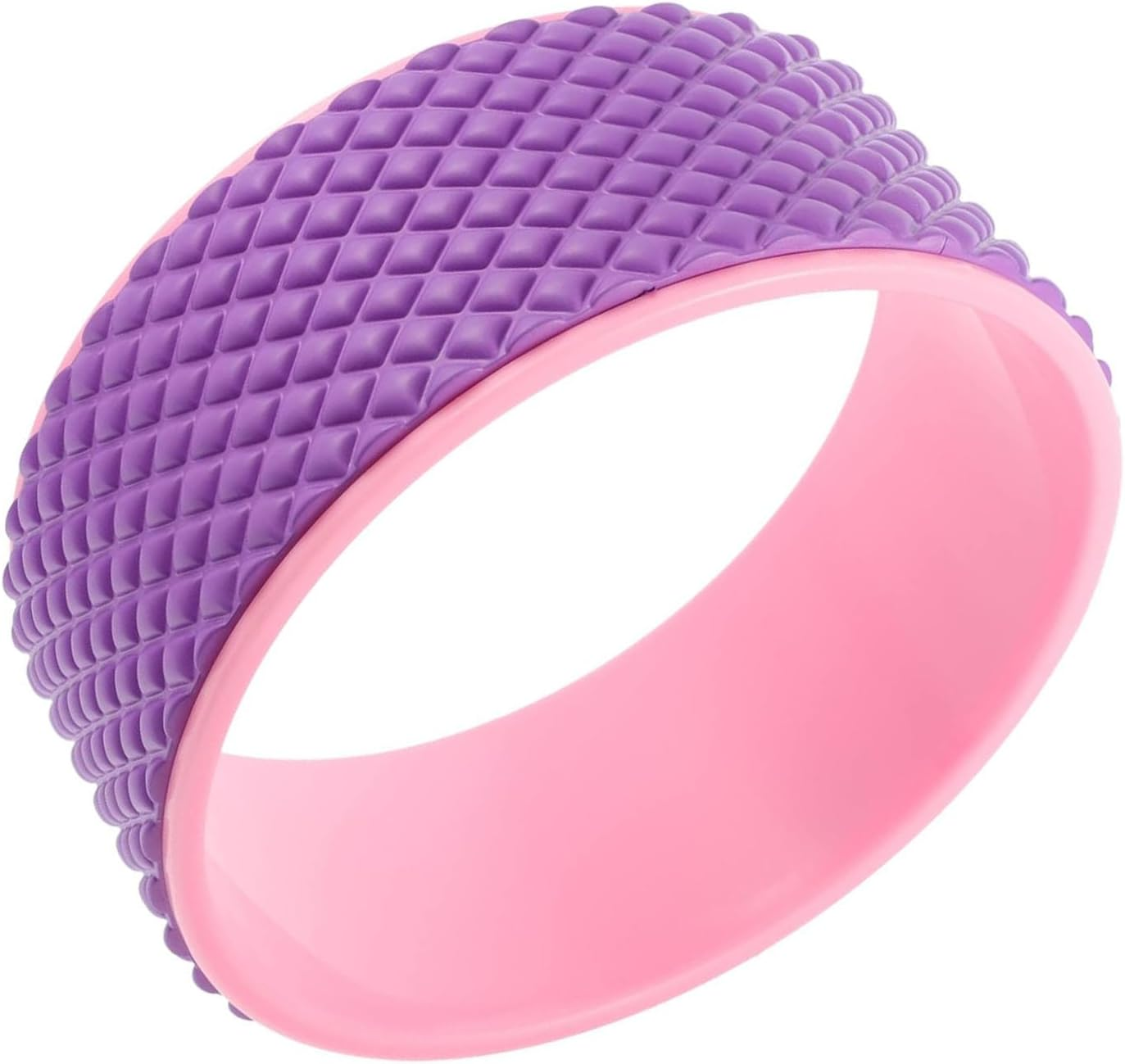 Yoga Wheel, Fitness Yoga Wheel for Stretching Yoga Prop Wheel, Comfortable Support for Yoga Poses and Backbends, Yoga Wheel Back Wheel for Back Pain, Exercise Wheel Yoga Backbend Wheel image number 1