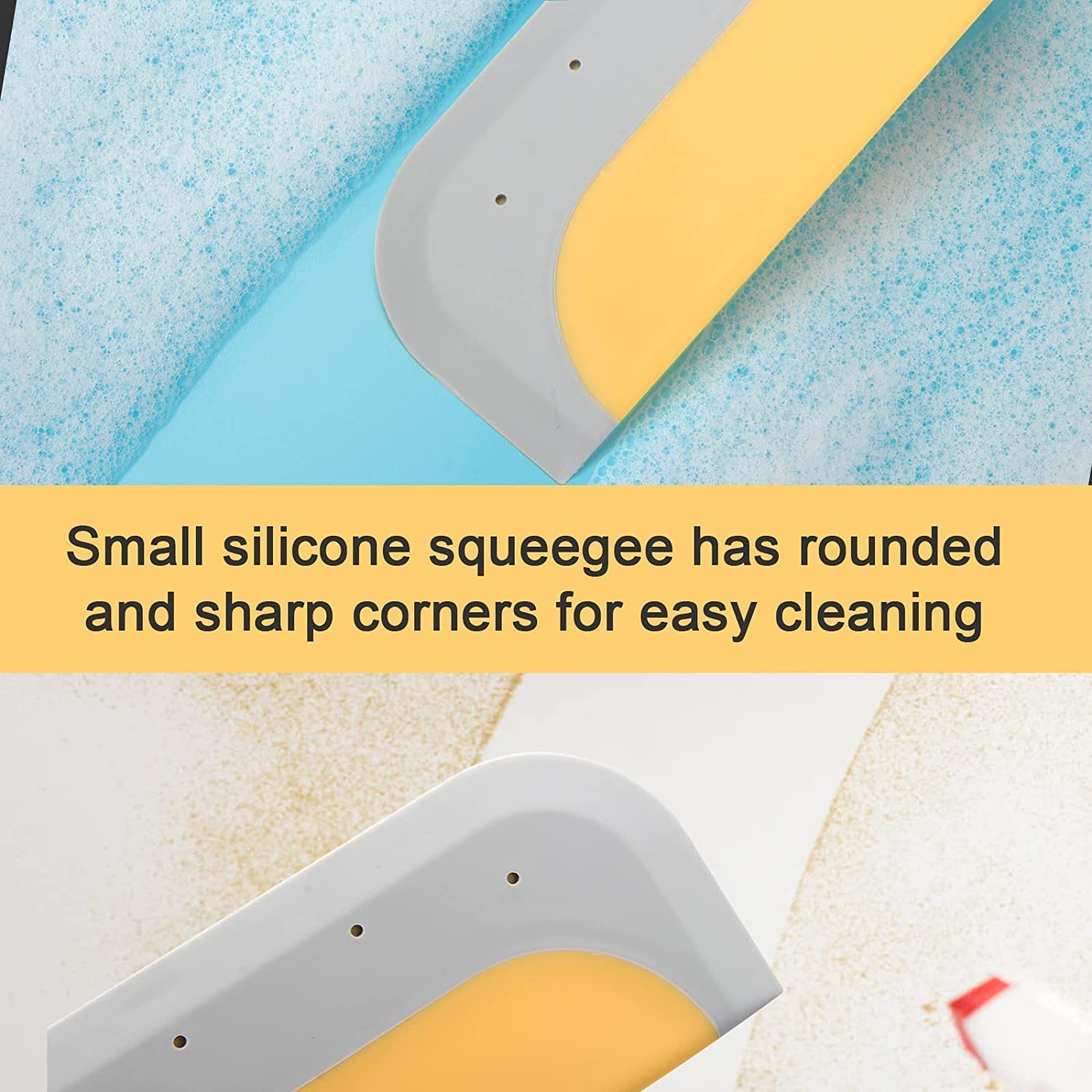 Bird Shape Glass Wiper Window Scraper, 2Pcs Small Glass Wipers Sink Squeegee, Bird Shape Glass Wiper Window Scraper, Small Glass Wipers Sink Squeegee