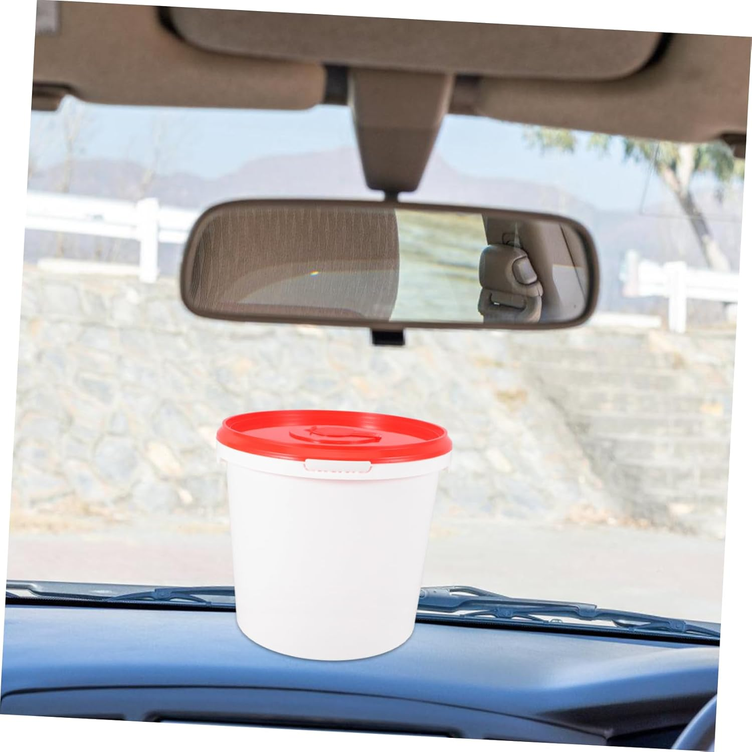 Wipe Storage Container Reusable Wipe Bucket for Travel Refills Easily for Diapers and Care Lightweight Design for Convenient Bathroom Use image number 4