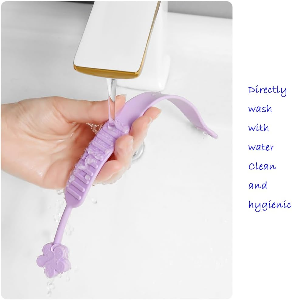 Toilet Seat Lifter Handle，Toilet Lid Lifter, Hygienic Lift Handle, Toilet Handle, Toilet Lid Opener (4Pcs Yellow, Purple, Green, Pink)